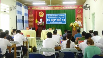 Kỳ họp thứ 10 HĐND xã Bản Rịa, huyện Quang Bình