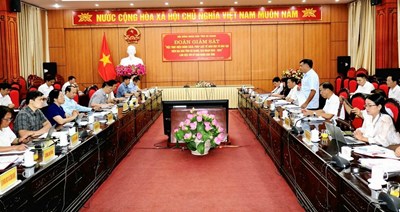 Hoạt động 6 tháng đầu năm 2024 của Thường trực  Hội đồng nhân dân tỉnh Hà Giang
