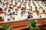 100% đại biểu có mặt tán thành thông qua Luật Tổ chức chính quyền địa phương (sửa đổi)