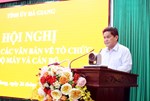 Vận hành thử nghiệm mô hình chính quyền địa phương 2 cấp đối với Phường Hà Giang 2 và Hà Giang 1