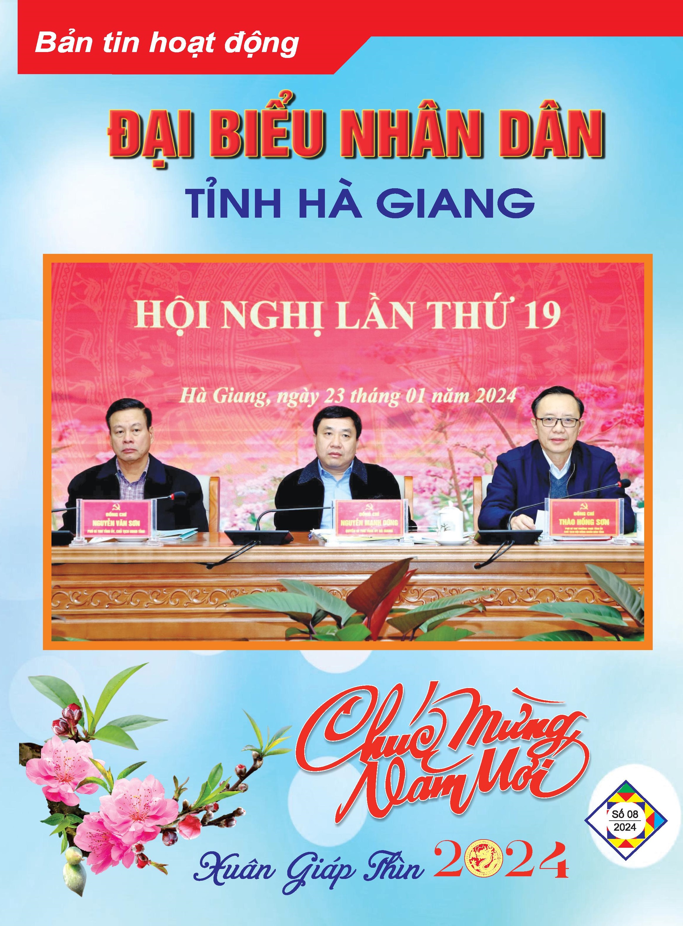 Bản tin hoạt động Đại biểu nhân dân tỉnh Hà Giang (số 08 Xuân Giáp Thìn năm 2024)