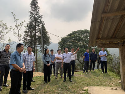 Ban Văn hóa - Xã hội HĐND tỉnh khảo sát tại huyện Hoàng Su Phì