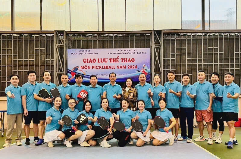 Giải giao lưu thể thao môn Pickleball năm 2024
