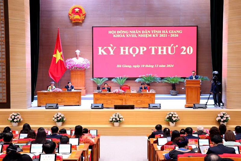 Những kết quả hoạt động nổi bật của Thường trực Hội đồng nhân dân tỉnh Hà Giang năm 2024