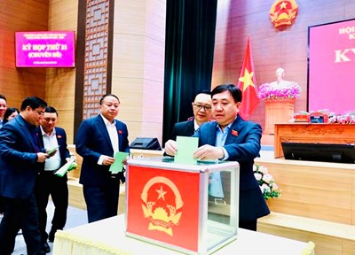 Kỳ họp thứ 21 (chuyên đề) HĐND tỉnh diễn ra thành công tốt đẹp