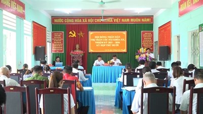 Kỳ họp thứ Mười Hội đồng nhân dân thị trấn Cốc Pài khoá XX, nhiệm kỳ 2021-2026.