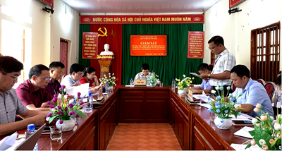 Tổ đại biểu HĐND tỉnh đơn vị huyện Xín Mần giám sát kết quả thực hiện việc tiếp nhận, quản lý, sử dụng và thanh quyết toán các nguồn kinh phí tại UBND các xã, thị trấn trên địa bàn huyện Xín Mần từ năm 2023 đến nay
