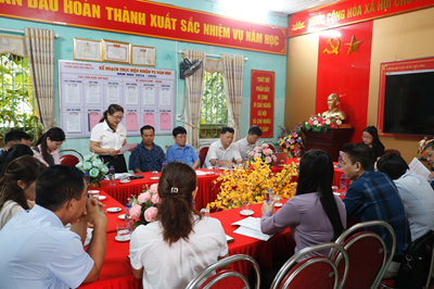 Ban Dân tộc HĐND tỉnh khảo sát kết quả thực hiện Nghị quyết số 33/2021/NQ-HĐND tại huyện Bắc Quang
