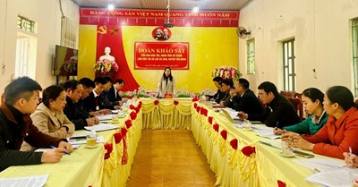 Ban Dân tộc HĐND tỉnh khảo sát tại huyện Yên Minh