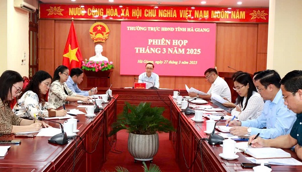 Thường trực HĐND tỉnh họp phiên tháng 3