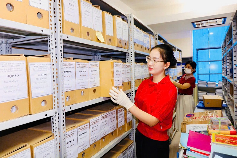 Văn phòng Đoàn ĐBQH và HĐND tỉnh Hà Giang: Chủ động, quyết liệt trong công tác lưu trữ, chỉnh lý và số hóa tài liệu phục vụ sắp xếp tổ chức bộ máy