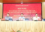 Sơ kết công tác triển khai xóa nhà tạm, nhà dột nát trên địa bàn tỉnh
