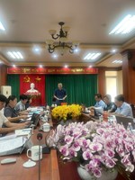 Trưởng đoàn Đại biểu Quốc hội tỉnh dự Hội nghị Ban Thường vụ Huyện uỷ Quang bình