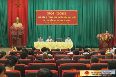 Thường trực HĐND tỉnh tổ chức Hội nghị Tham vấn lấy ý kiến nhân dân tại huyện Bắc Quang