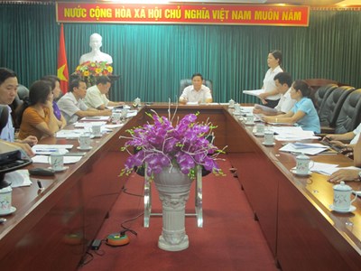 Hội nghị thống nhất nội dung sau khi tổ chức tham vấn lấy ý kiến nhân dân về chính sách khuyến khích phát triển du lịch