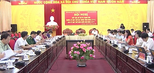 HĐND tỉnh khóa XVII- Dấu ấn hoạt động tham vấn